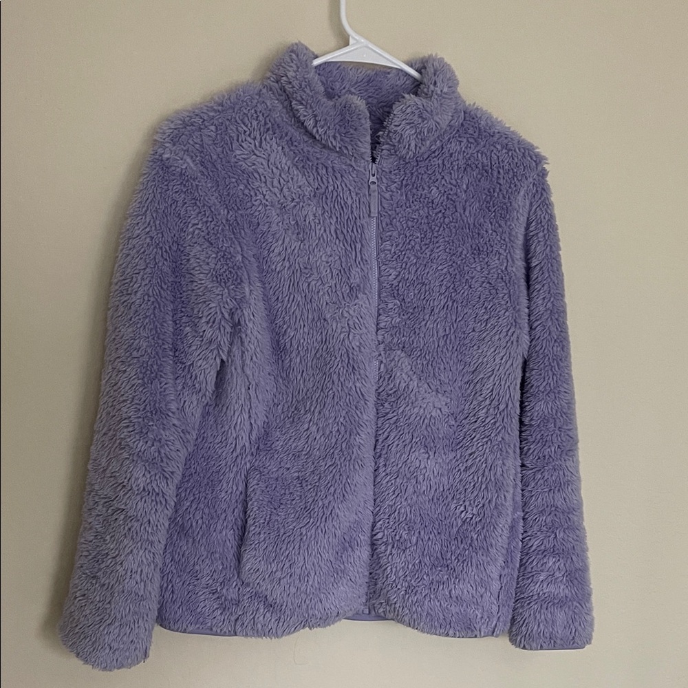 Uniqlo Lavender Fleece Jacket Kids 13 Y